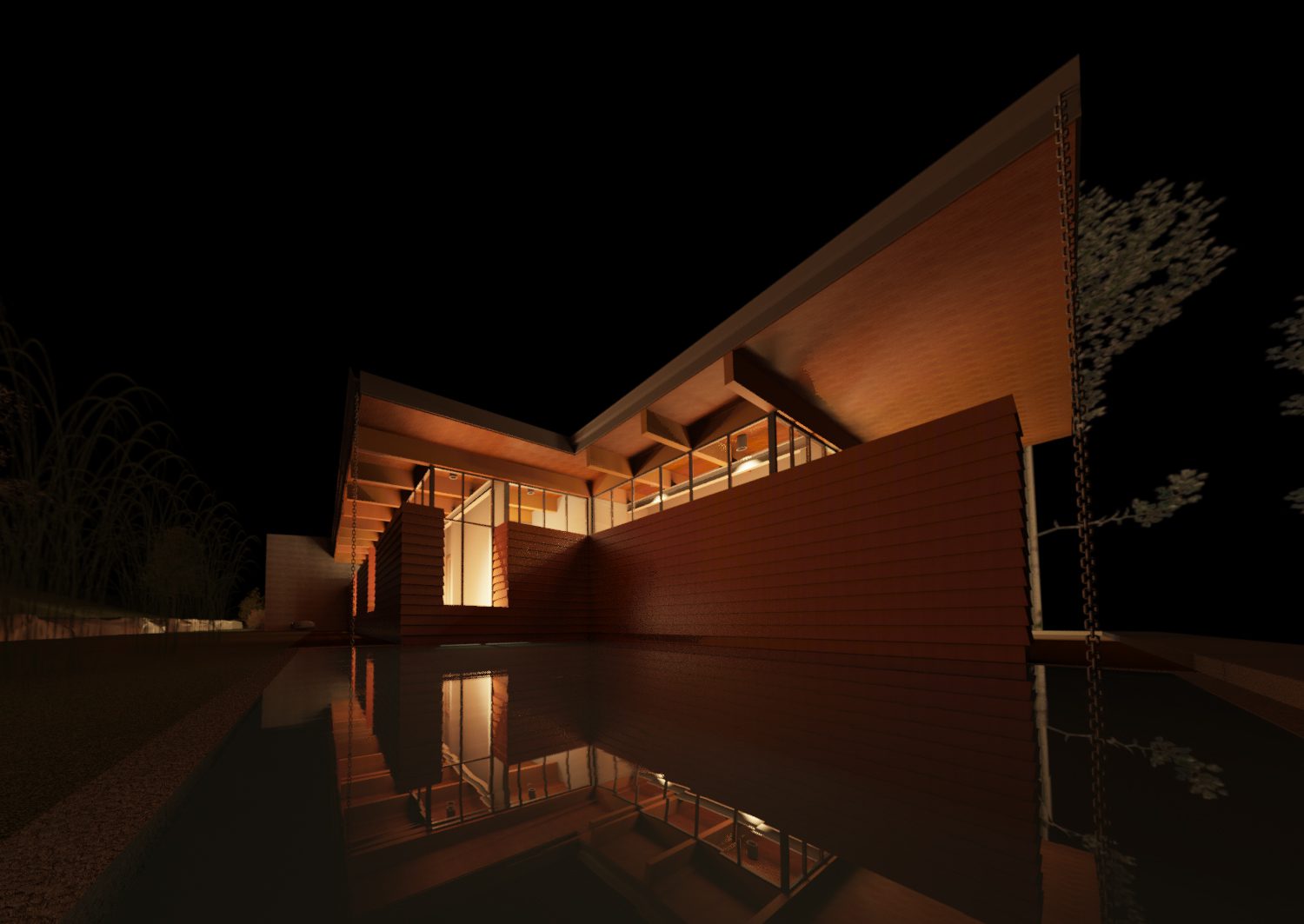 Contemporary Residence Night 1